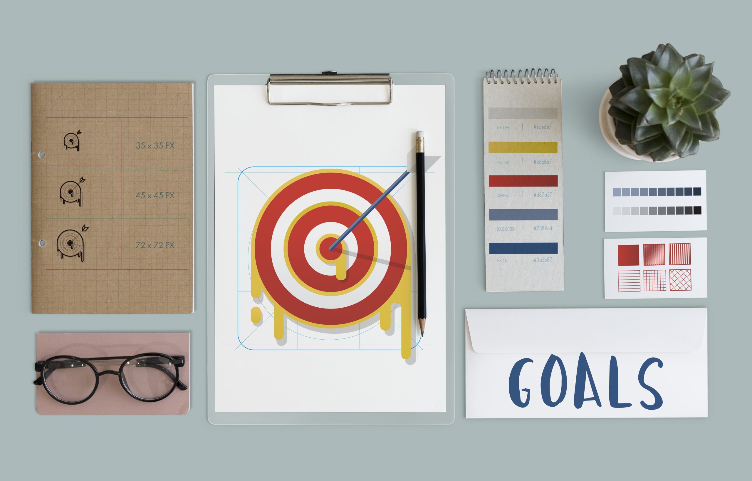 Plan Strategy Target Aim Success Concept • Sebiforce