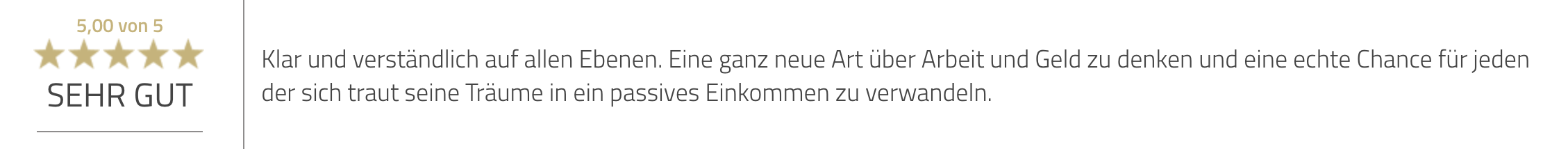 Mitglieder Feedback